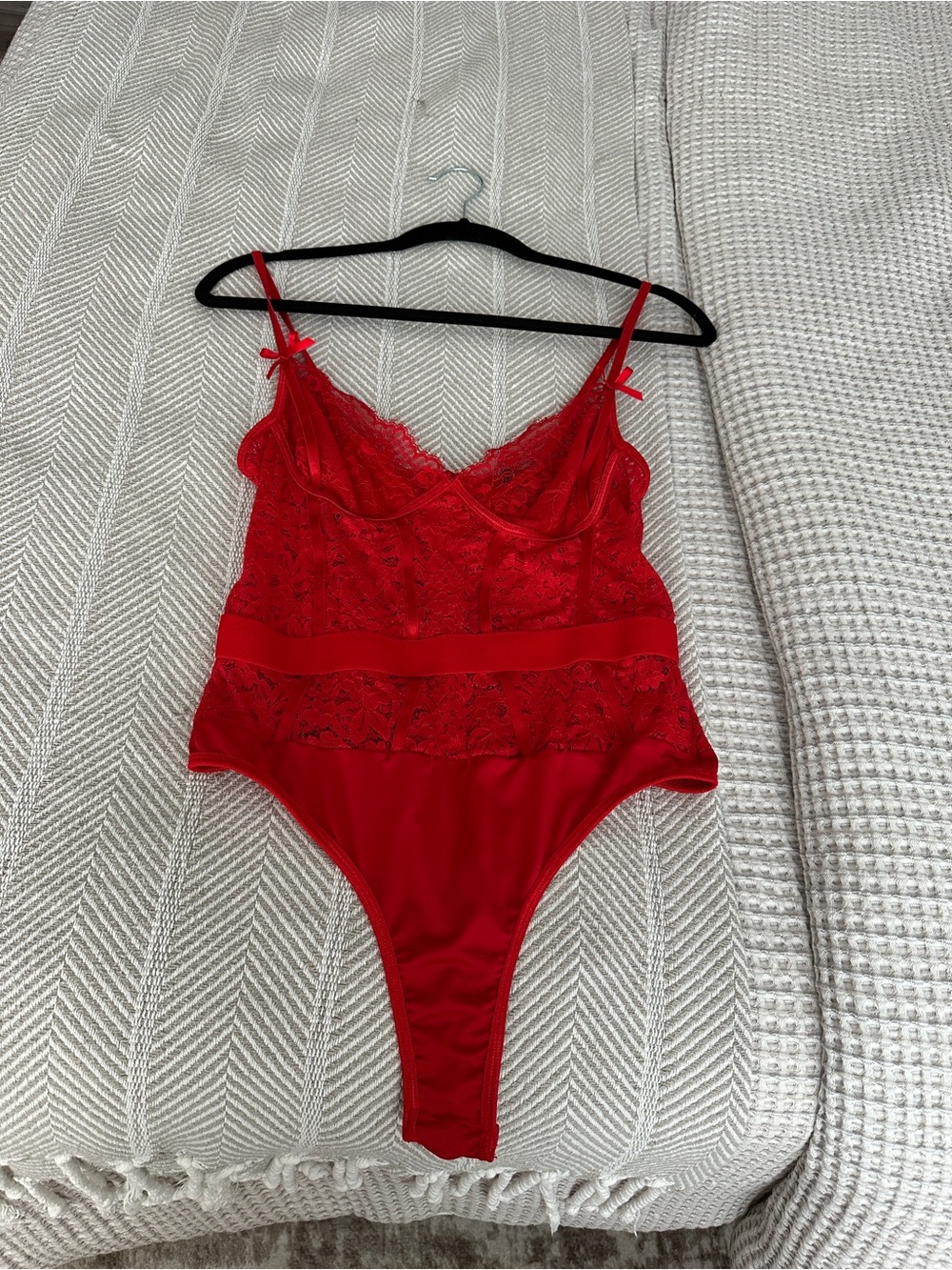 Missguided size 8 Lace Bodysuit Teddy - Women Intimates